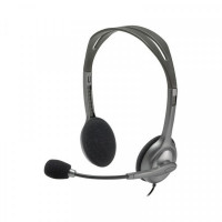 Headphones with Microphone Logitech 981-000593           Black