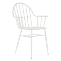 Garden chair DKD Home Decor White Metal (55 x 53.5 x 86 cm)