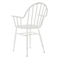 Garden chair DKD Home Decor White Metal (55 x 53.5 x 86 cm)