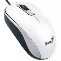 Mouse with Cable and Optical Sensor Genius DX-110 White