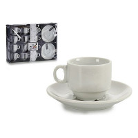 Piece Coffee Cup Set Porcelain (11,8 x 1,6 x 11,8 cm) (12 Pieces)