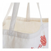 Multi-use Bag DKD Home Decor Mediterranean White Polyester (3 pcs) (43 x 15 x 66 cm)