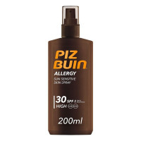 Body Sunscreen Spray Allergy Piz Buin SPF 30 (200 ml)