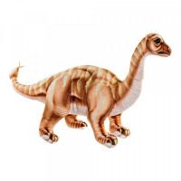Fluffy toy DKD Home Decor Brown Polyester Dinosaur (45 x 16 x 26 cm)