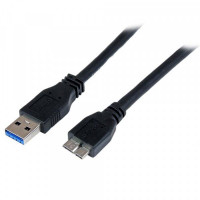USB Cable to Micro USB Startech USB3CAUB1M           Black