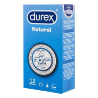 Condoms Durex Natural Ø 5,6 cm (12 uds)