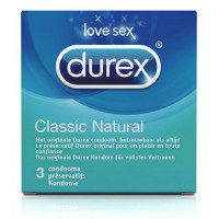 Classic Natural Condoms 3 pcs Durex