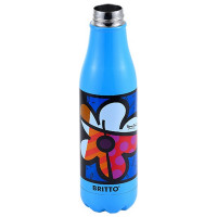 Thermos Britto Flower Blue Stainless steel (500 ml)