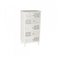 Chest of drawers DKD Home Decor Wood (56.5 x 34.3 x 109 cm)