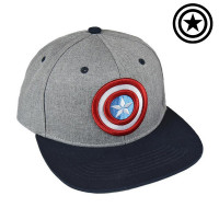 Hat with Flat Visor The Avengers 72259 Grey (56 Cm)