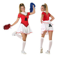 Costume for Children 116283 Entertainer Red White (Size 14-16 years)