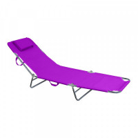 Sun-lounger Oxford Purple (180 x 55,8 x 24 cm)