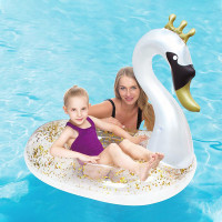 Inflatable pool figure Swan White