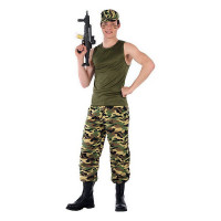 Costume for Children 116276 Camouflage (Size 14-16 years)