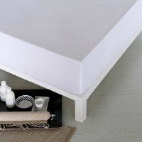 Fitted bottom sheet Naturals White