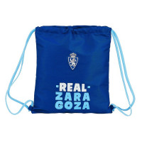 Backpack with Strings Real Zaragoza Blue Light Blue