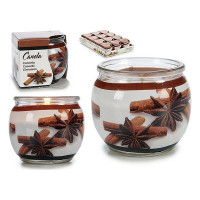 Scented Candle Cinnamon Brown (7,5 x 6,5 x 7,5 cm)