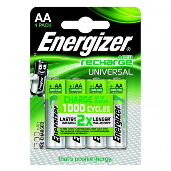 Batteries Energizer Universal 1300 mAh HR6 (4 pcs)