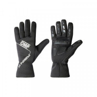 Men's Driving Gloves OMP Rain K Black