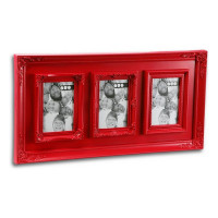 Photo frame Multiple Red (2 x 29 x 57 cm)