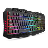 Gaming Keyboard Krom Kyra RGB USB Black