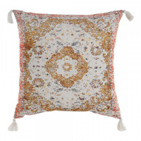 Cushion DKD Home Decor Arab Beige Cotton (60 x 15 x 60 cm)