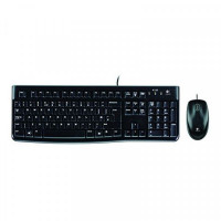 Keyboard and Optical Mouse Logitech MK120 USB