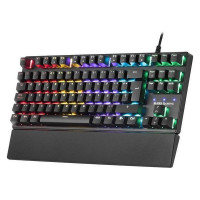 Gaming Keyboard Mars Gaming MKXTKLRFR Black RGB