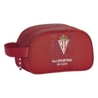 School Toilet Bag Real Sporting de Gijón Red