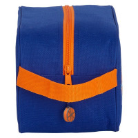 Travel Slipper Holder Valencia Basket Blue Orange Polyester