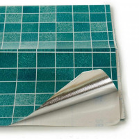 Adhesive paper Squares Border 5 (60 x 90 x 1 cm)