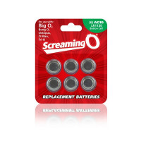 Size AG (10 Batteries) The Screaming O BAT6-110A