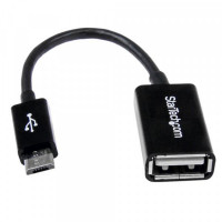 Cable Micro USB Startech UUSBOTG              USB A Micro USB B Black