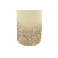 Candle DKD Home Decor Glitter Christmas (6 x 6 x 12 cm)