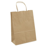 Set of Bags Kraft Brown Paper Recyclable (23 x 11 x 31 cm) (350 uds)