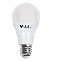 Spherical LED Light Bulb Silver Electronics 602425 10W