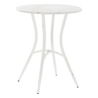 Table DKD Home Decor White Metal (60 x 60 x 72 cm)