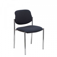 Reception Chair Villalgordo Piqueras y Crespo BALI600 Imitation leather Dark Grey