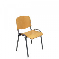 Reception Chair Golosalvo Piqueras y Crespo 429MHA Light brown (4 uds)