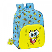Child bag Spongebob Positive Vibes Yellow Light Blue