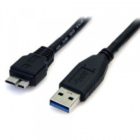 USB Cable to Micro USB Startech USB3AUB50CMB         Black