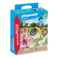 Playset Special Plus Kids on Bikes and Skates Playmobil 70061 (15 pcs)
