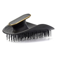 Smoothing Brush Healthy Hair Brush Manta Flexible Black