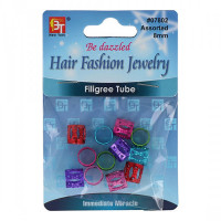 Hair Accessory Beauty Town 07802 Metal Balls Multicolour (8 mm)