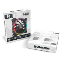 Ventilator NOX Gaming X-FAN Ø 12 cm 1100 rpm LED ARGB