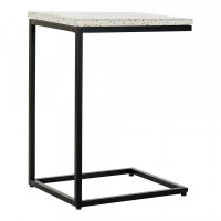 Side Table DKD Home Decor Stone Iron (40 x 46 x 65 cm)