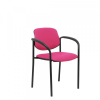 Reception Chair Villalgordo Piqueras y Crespo NSPRSCB Imitation leather Pink