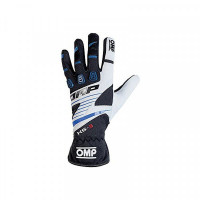 Men's Driving Gloves OMP MY2018 Blue Black
