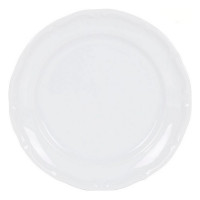 Flat plate Maria Porcelain White (ø 23,5 x 2,5 cm)