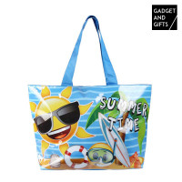 Gadget and Gifts Summer Time Emojis Beach Bag 